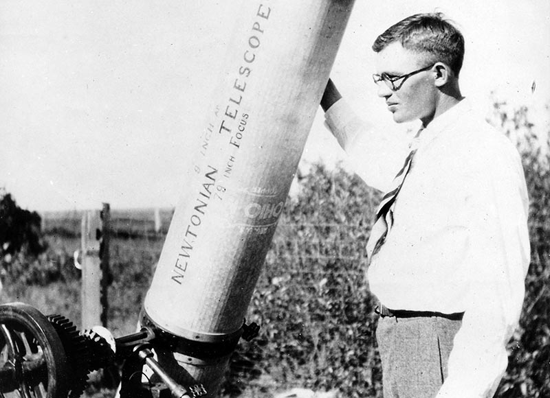 Portrait of Clyde Tombaugh